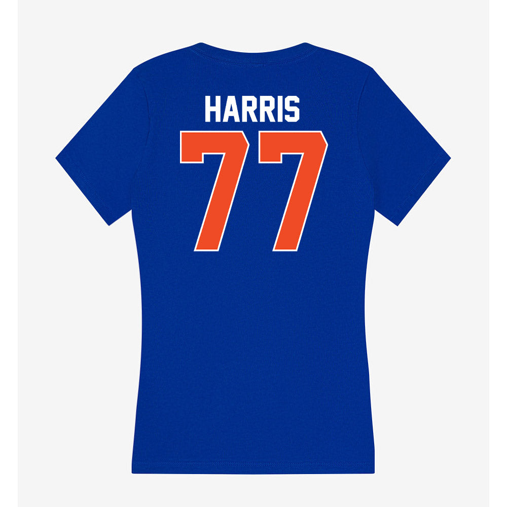 Florida - NCAA Football : Knijeah Harris - Women's V-Neck T-Shirt-1