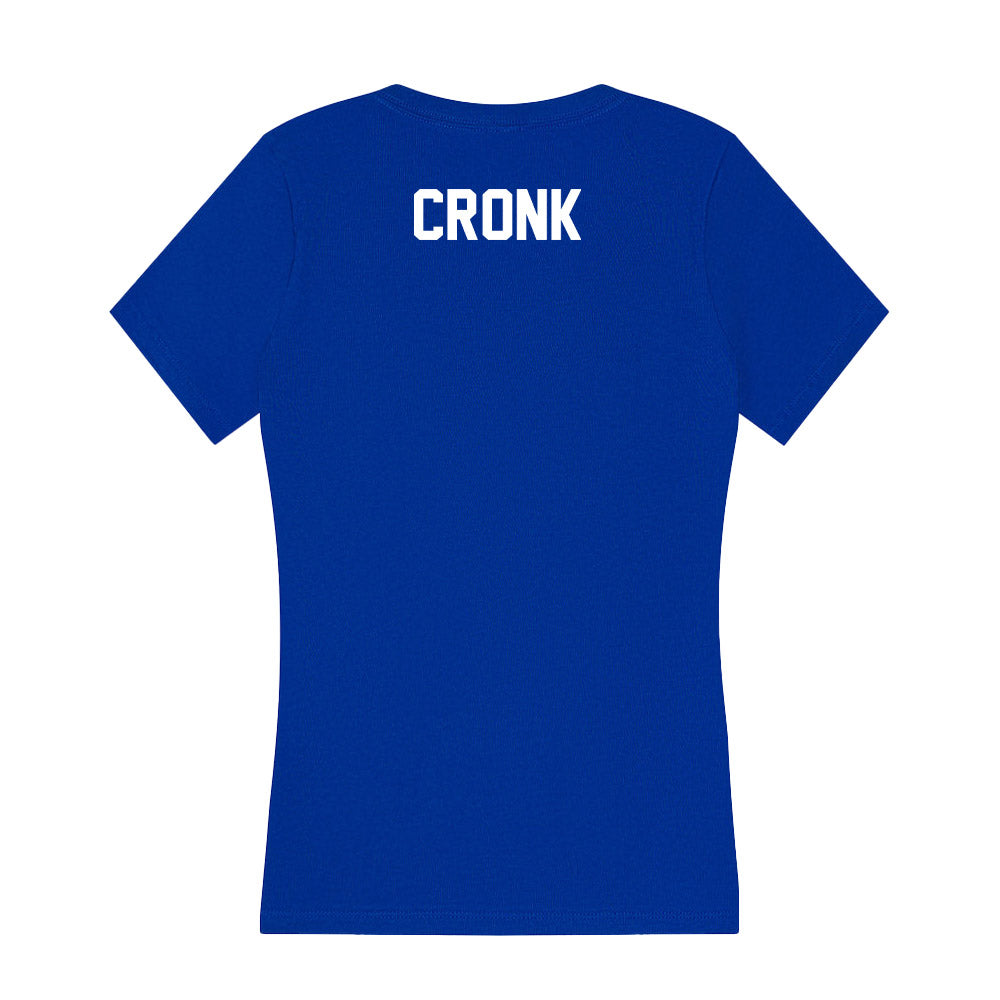 Florida - NCAA Women's Swimming & Diving : Micayla Cronk - Women's V-Neck T-Shirt-1