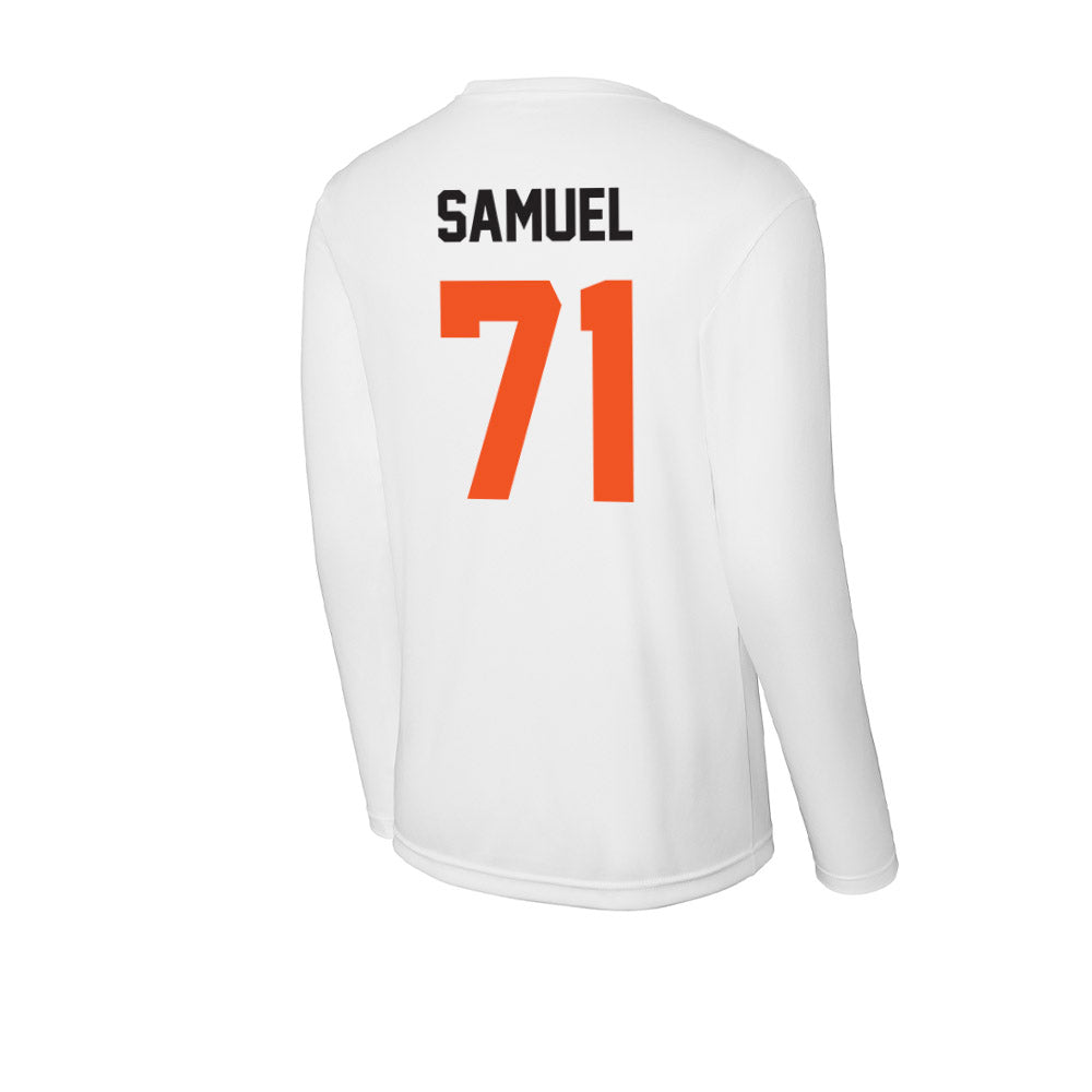 Oklahoma State - NCAA Football : Markell Samuel - Activewear Long Sleeve T-Shirt-1