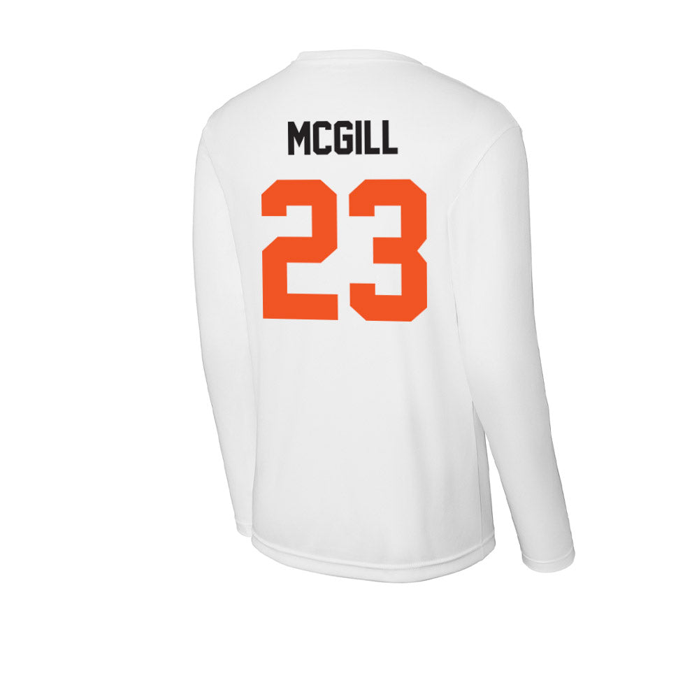 Oklahoma State - NCAA Women's Basketball : Liv McGill - Classic Shersey Activewear Long Sleeve T-Shirt-1