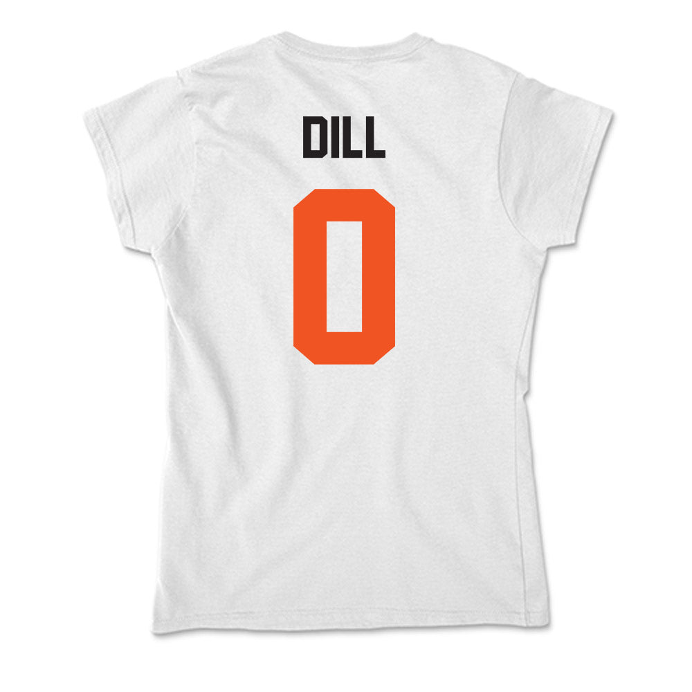 Oklahoma State - NCAA Women's Soccer : Caroline Dill - Soft Style Women’s T-Shirt-1