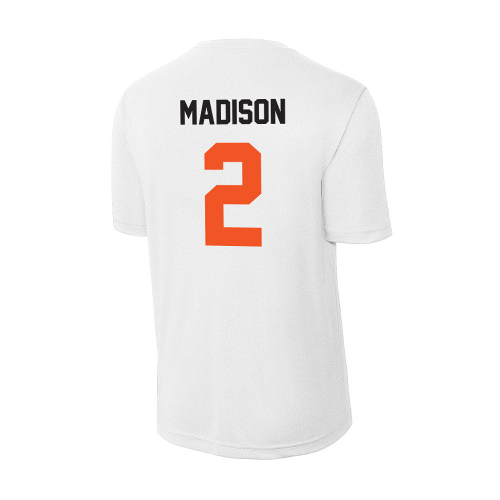 Oklahoma State - NCAA Women's Soccer : Victoria Madison - Classic Shersey Activewear T-Shirt-1