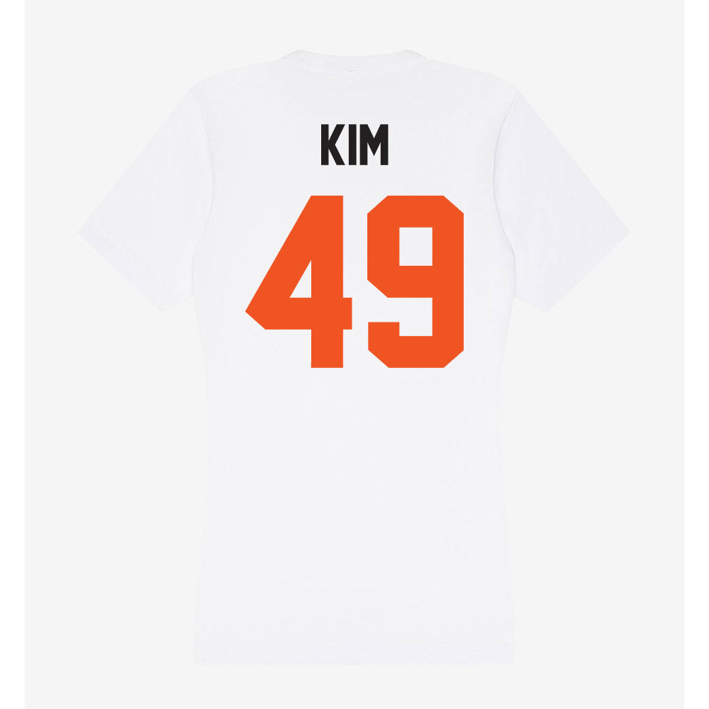 Oklahoma State - NCAA Football : Joseph Kim - Women's V-Neck T-Shirt-1