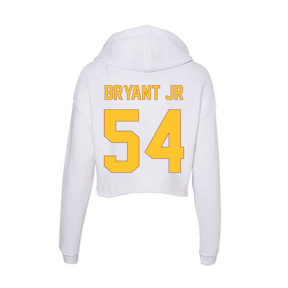 Arizona State - NCAA Football : Desean Bryant Jr - Classic Shersey Women's Crop Fleece Hooded Sweatshirt-1