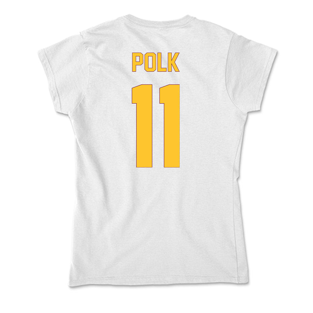Arizona State - NCAA Men's Basketball : Kash Polk - Classic Shersey Soft Style Women’s T-Shirt-1