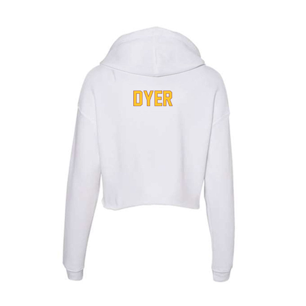 Arizona State - NCAA Football : Cameron Dyer - Classic Shersey Women's Crop Fleece Hoodie-1
