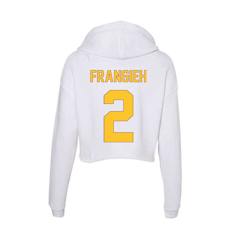 Arizona State - NCAA Men's Water Polo : Karly Frangieh - Classic Shersey Women's Crop Fleece Hoodie-1