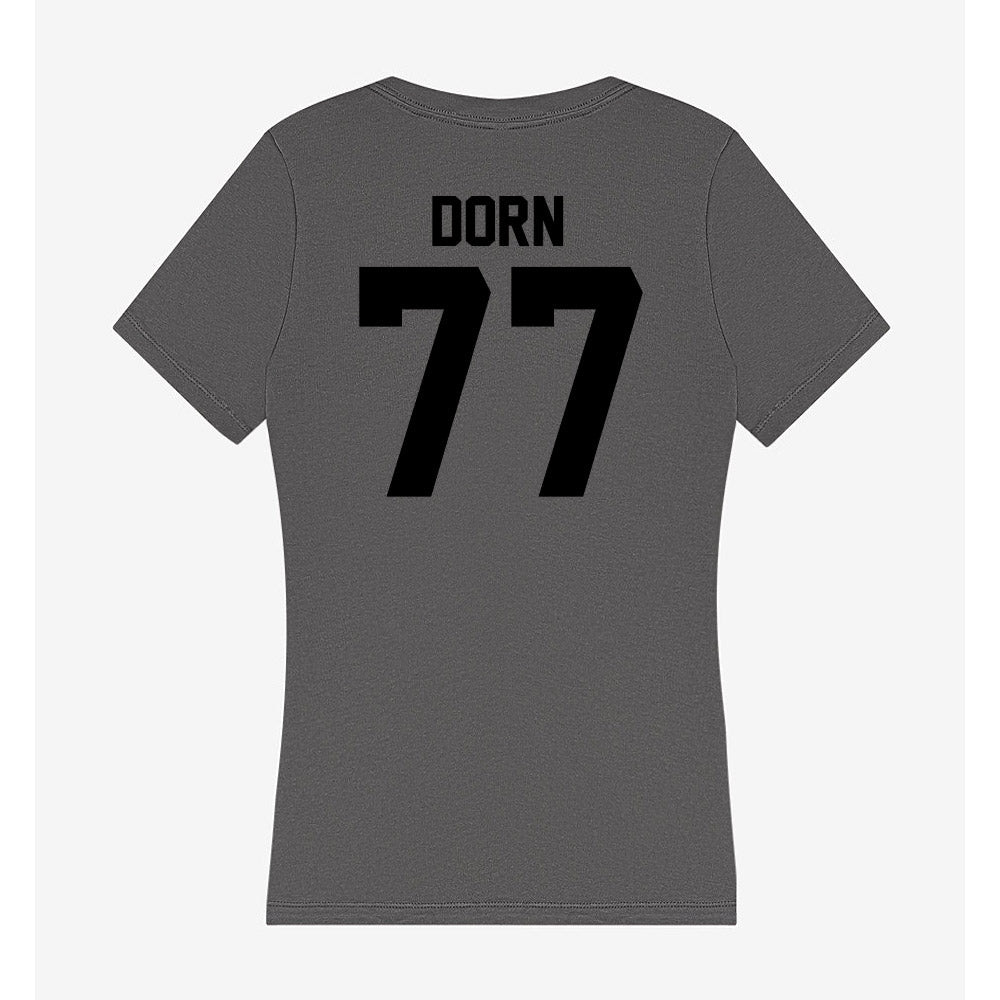 Wake Forest - NCAA Men's Basketball : Antonio Dorn - Women's V-Neck T-Shirt-1