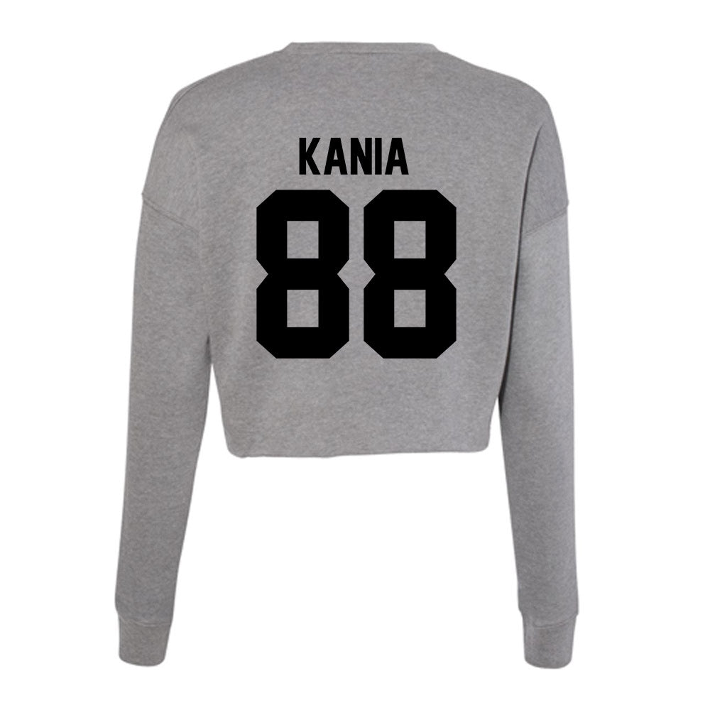 Wake Forest - NCAA Football : Bryce Kania - Women's Cropped Crew Fleece-1