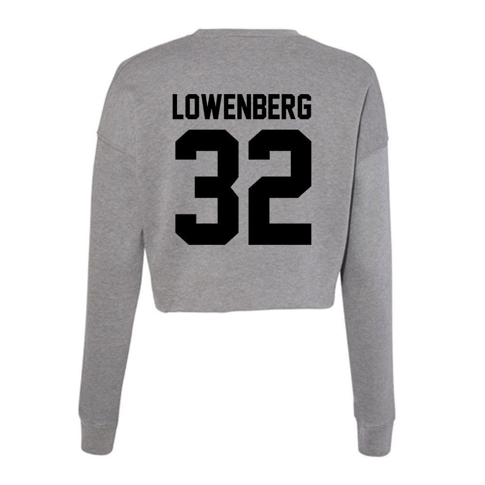 Wake Forest - NCAA Football : Joel Lowenberg - Women's Cropped Crew Fleece-1