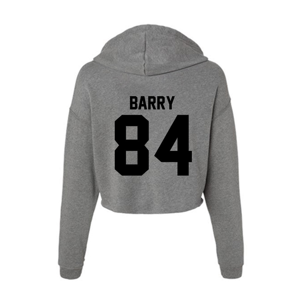 Wake Forest - NCAA Football : Dominick Barry - Women's Crop Fleece Hoodie-1