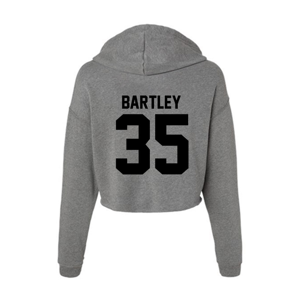 Wake Forest - NCAA Football : Koredell Bartley - Women's Crop Fleece Hoodie-1