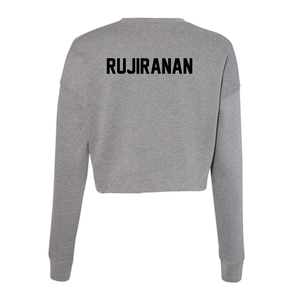 Wake Forest - NCAA Women's Golf : Chutimon Rujiranan - Women's Cropped Crew Fleece-1