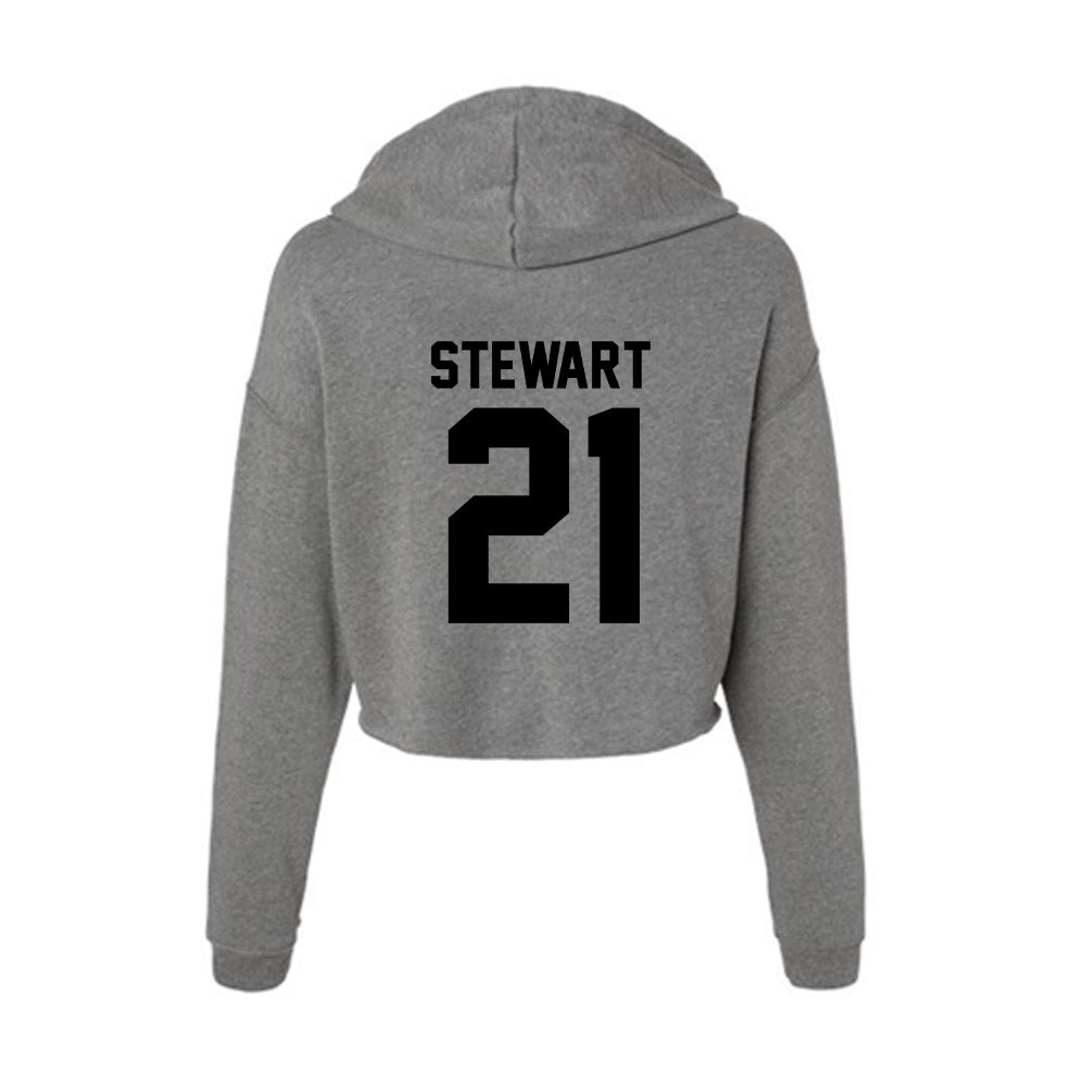 Wake Forest - NCAA Women's Volleyball : Lyla Stewart - Women's Crop Fleece Hoodie-1