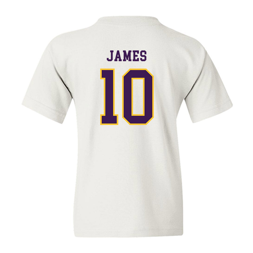 Montevallo - NCAA Men's Basketball : Bryant James - Youth T-Shirt-1