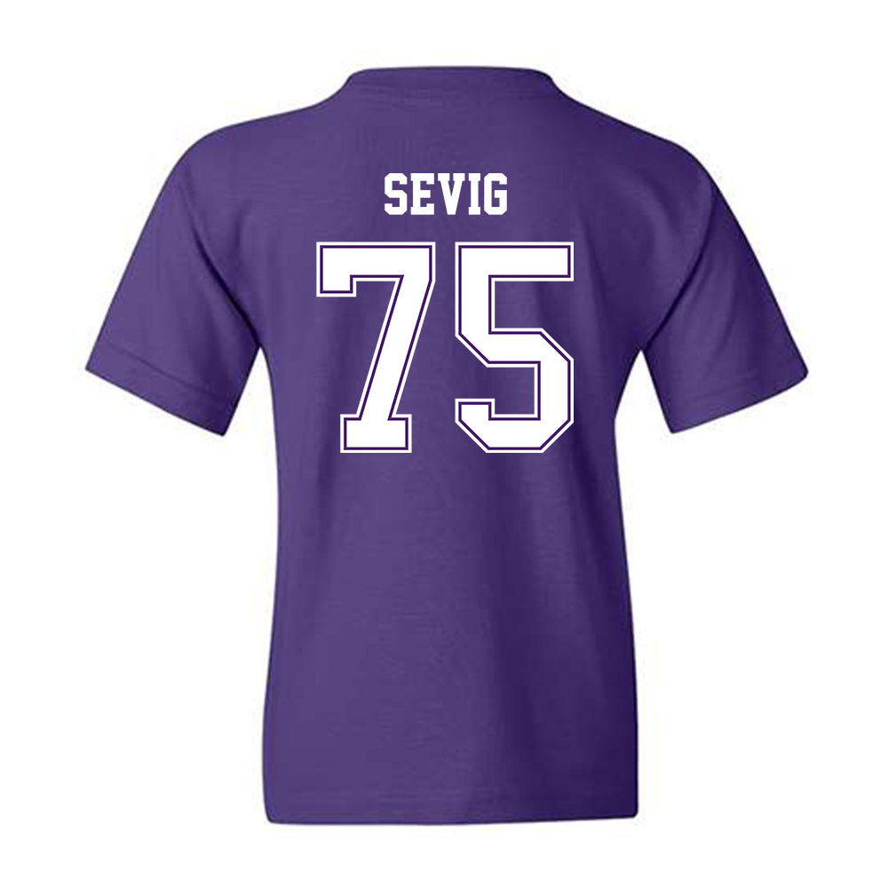 Truman - NCAA Football : Oliver Sevig - Classic Shersey Youth T-Shirt-1