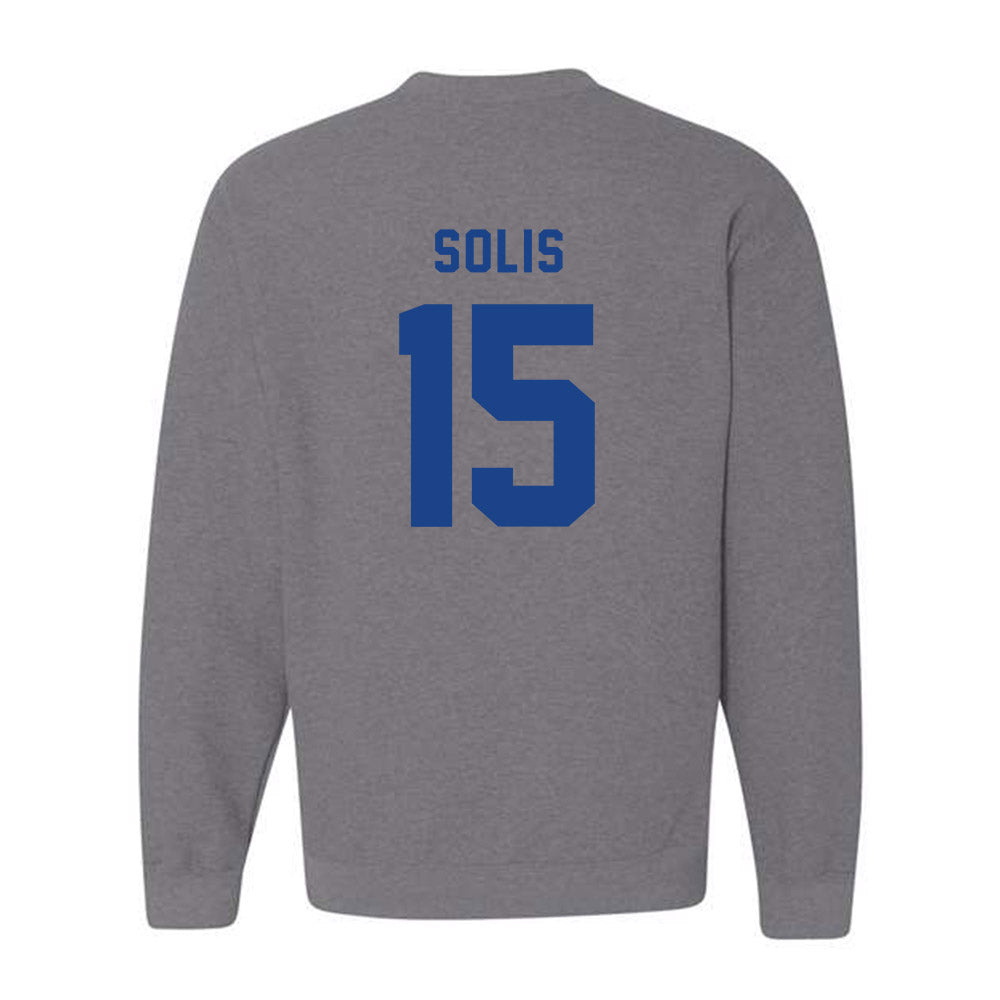 EIU - NCAA Baseball : Anthony Solis - Crewneck Sweatshirt-1