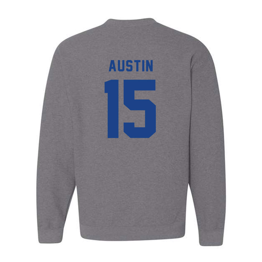 EIU - NCAA Men's Basketball : Andrew Austin - Crewneck Sweatshirt-1