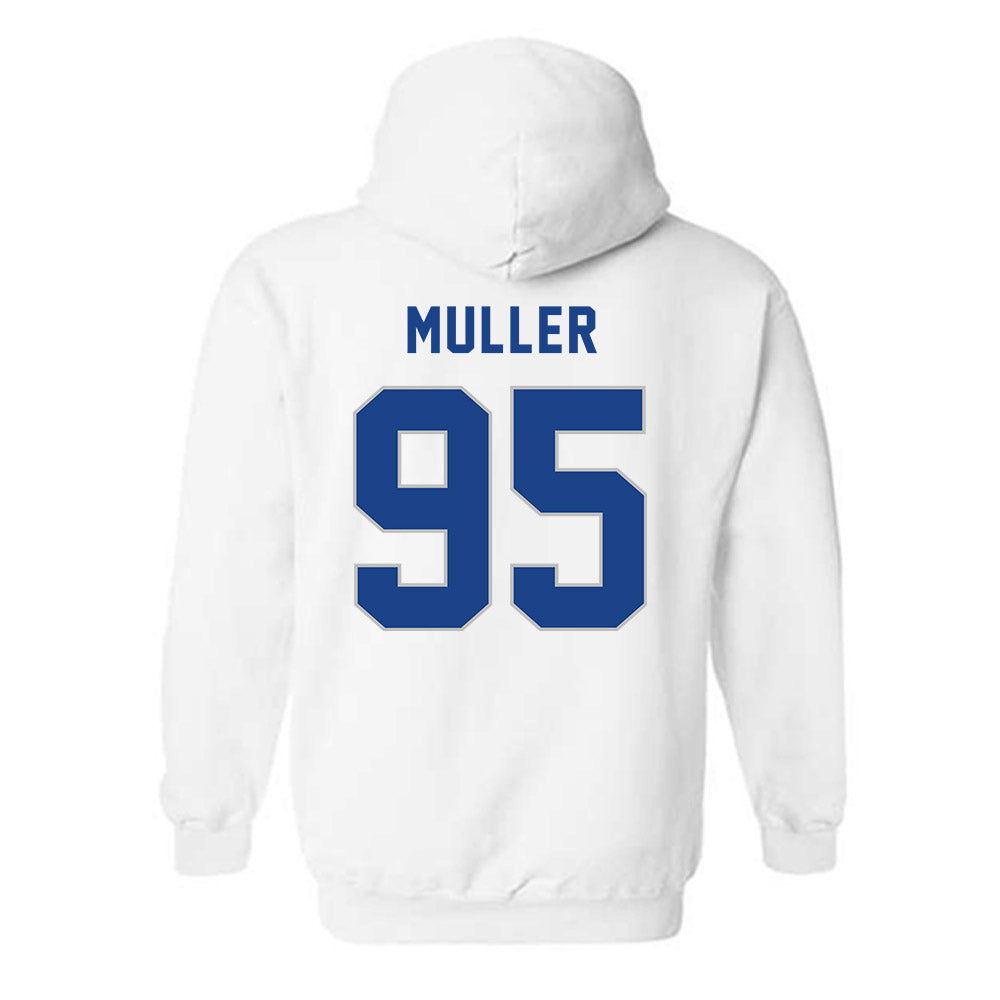 EIU - NCAA Football : Leon Muller - Hooded Sweatshirt-1