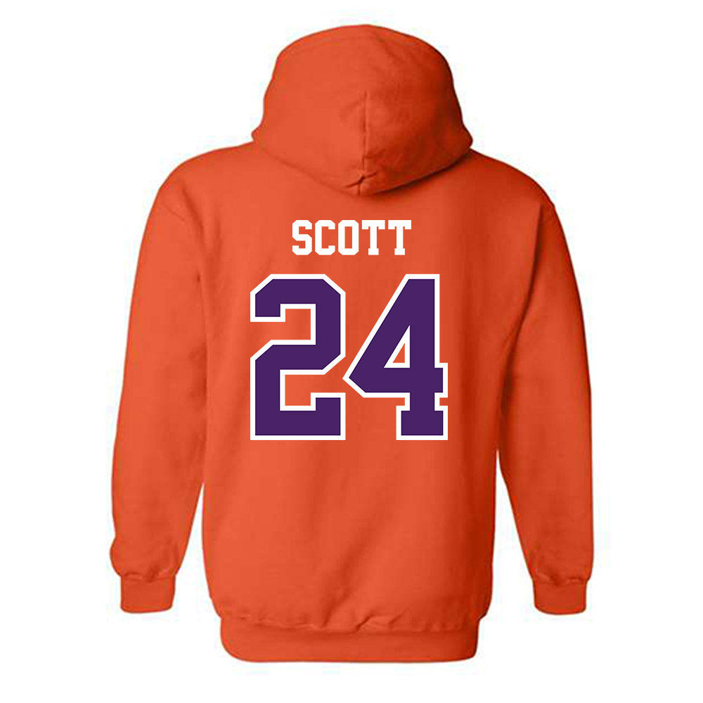 Evansville - NCAA Women's Basketball : Jordan Scott - Hooded Sweatshirt-1
