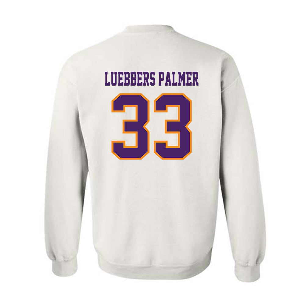 Evansville - NCAA Women's Basketball : Logan Luebbers Palmer - Crewneck Sweatshirt-1