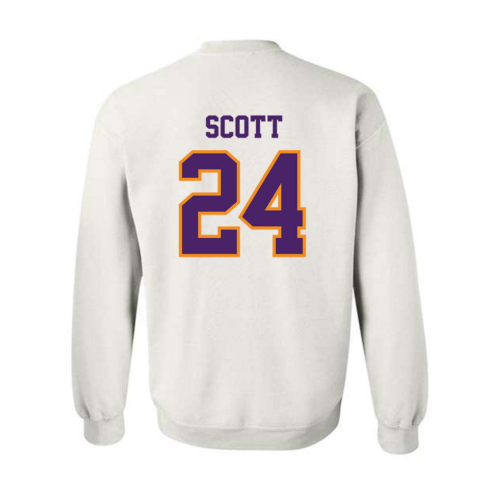 Evansville - NCAA Women's Basketball : Jordan Scott - Crewneck Sweatshirt-1