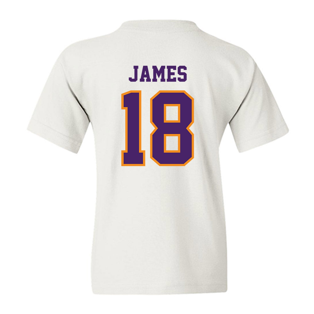 Evansville - NCAA Baseball : RJ James - Youth T-Shirt-1