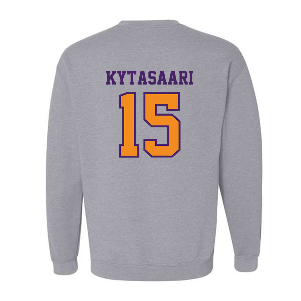 Evansville - NCAA Women's Soccer : Lily Kytasaari - Crewneck Sweatshirt-1