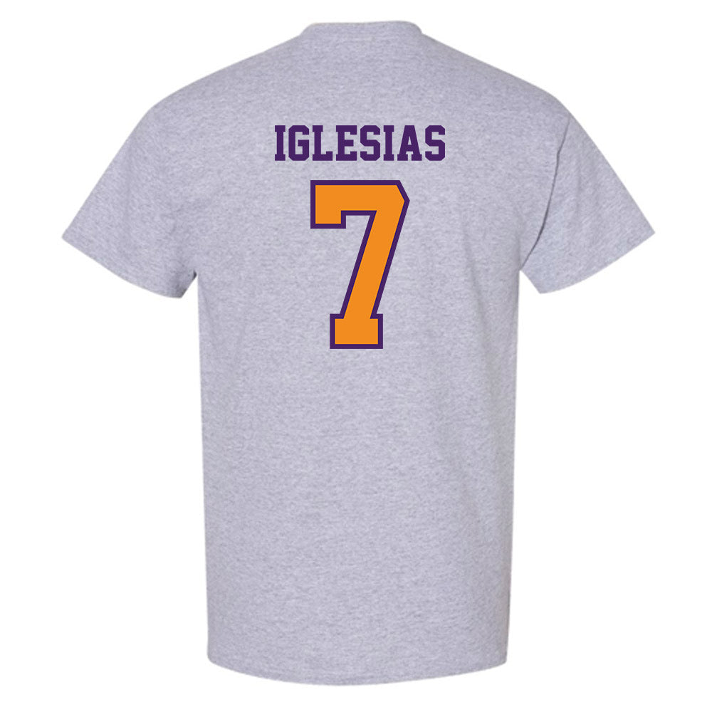 Evansville - NCAA Men's Soccer : Carlos Iglesias - T-Shirt-1