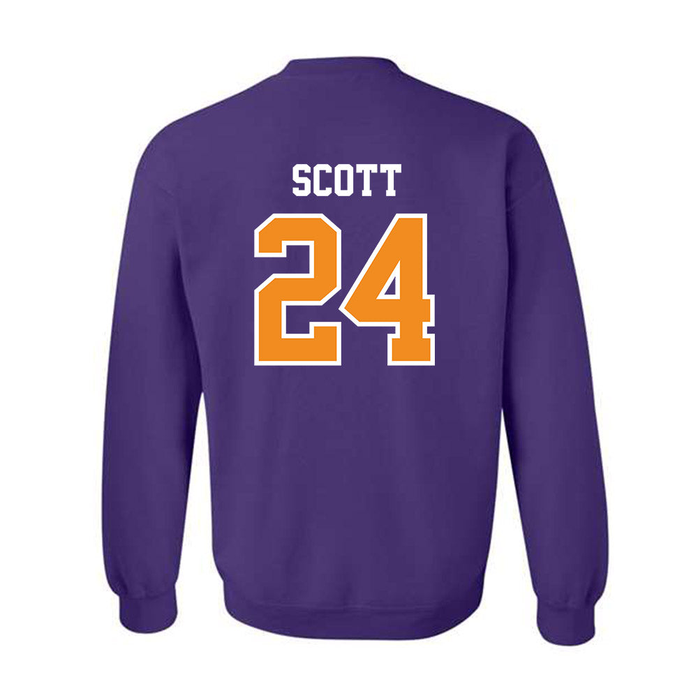 Evansville - NCAA Women's Basketball : Jordan Scott - Crewneck Sweatshirt-1