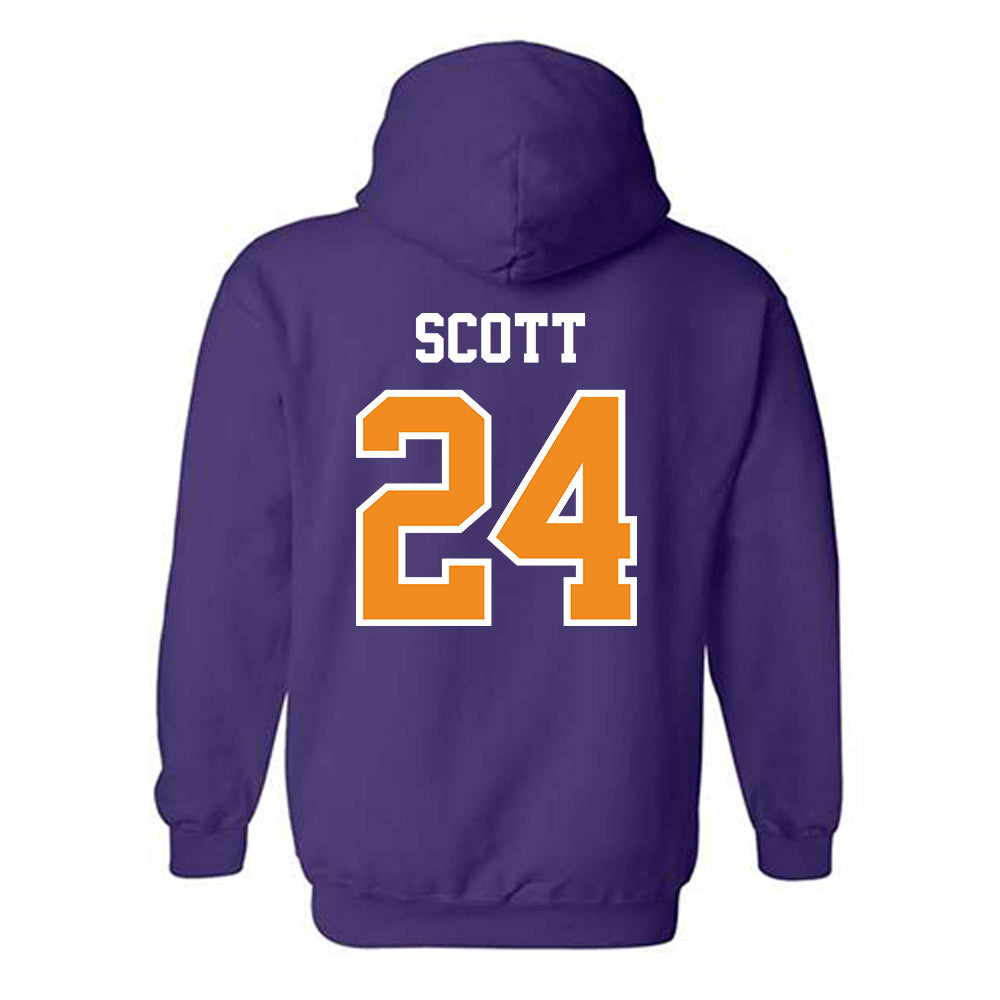 Evansville - NCAA Women's Basketball : Jordan Scott - Hooded Sweatshirt-1