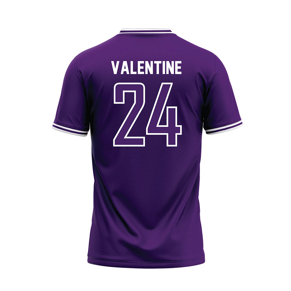 Evansville - NCAA Softball : Angela Valentine - Baseball Jersey-1