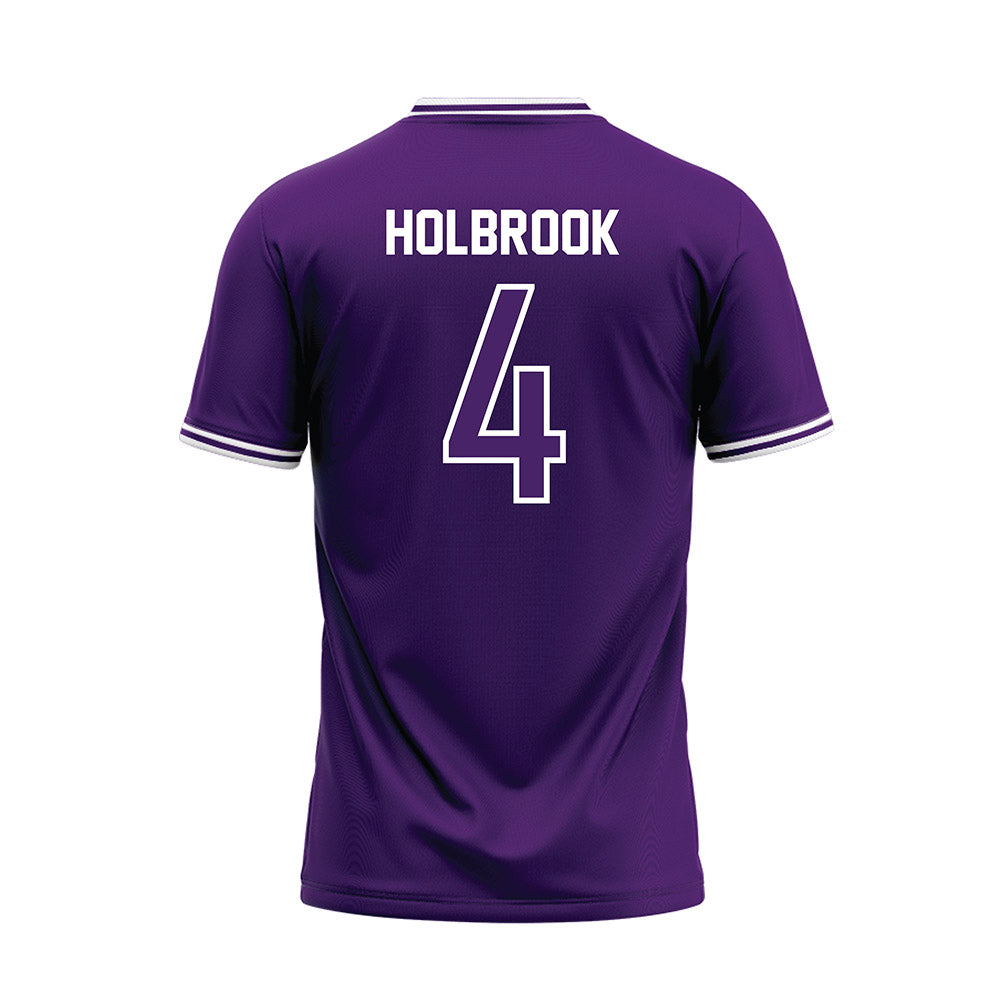 Evansville - NCAA Softball : Ashtyn Holbrook - Baseball Jersey-1