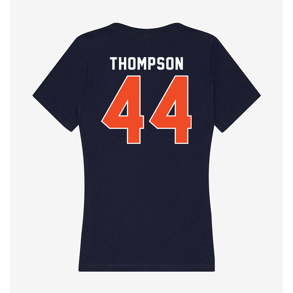 Auburn - NCAA Baseball : Ty Thompson - Women's V-Neck T-Shirt-1