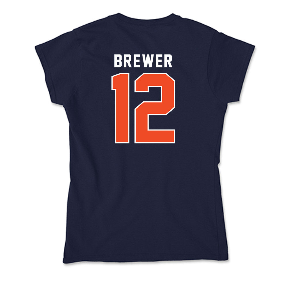 Auburn - NCAA Baseball : Garrett Brewer - Soft Style Women’s T-Shirt-1