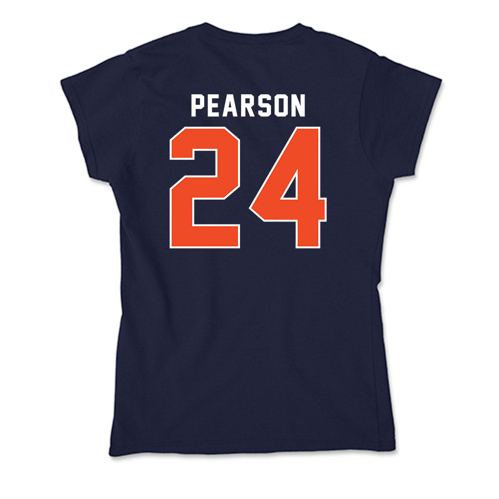 Auburn - NCAA Men's Basketball : Bradley Pearson - Soft Style Women’s T-Shirt-1