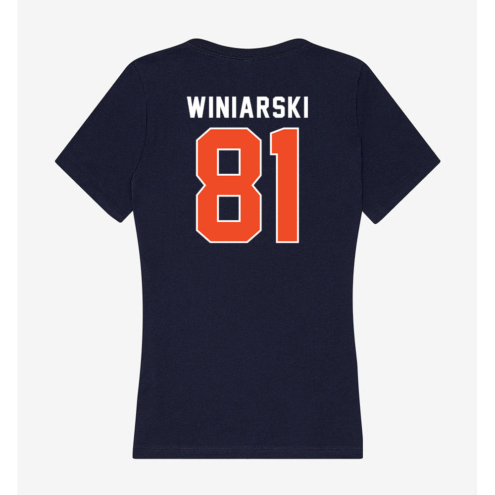 Auburn - NCAA Softball : Camryn Winiarski - Women's V-Neck T-Shirt-1