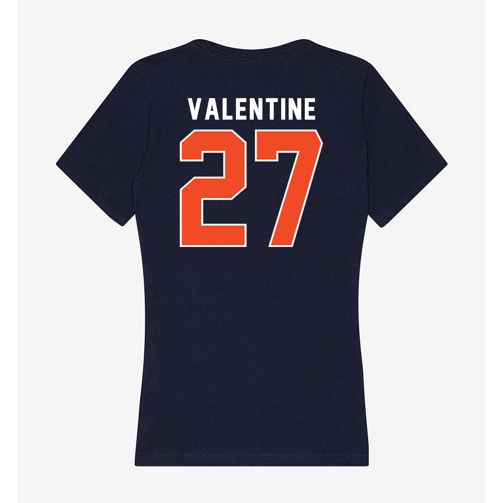 Auburn - NCAA Softball : Peyton Valentine - Women's V-Neck T-Shirt-1