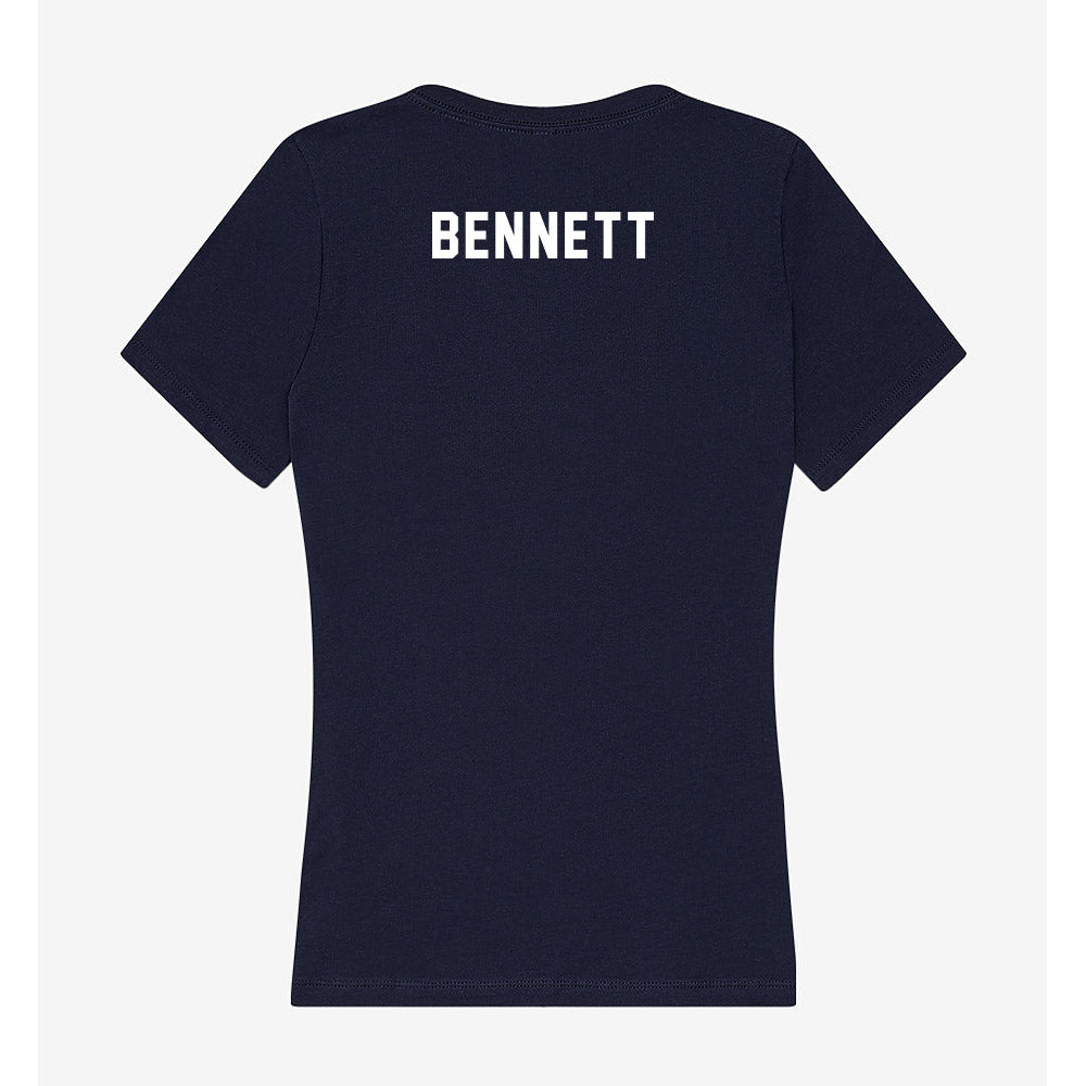 Auburn - NCAA Women's Tennis : DJ Bennett - Women's V-Neck T-Shirt-1