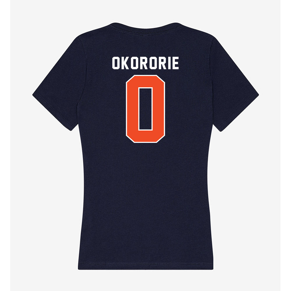 Auburn - NCAA Women's Volleyball : Chierika Okororie - Women's V-Neck T-Shirt-1