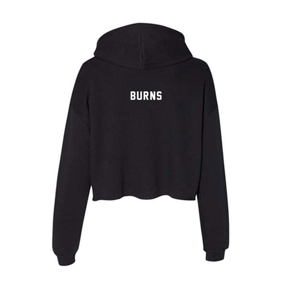 Nebraska - NCAA Women's Gymnastics : Olivia Burns - Classic Shersey Women's Crop Fleece Hooded Sweatshirt-1