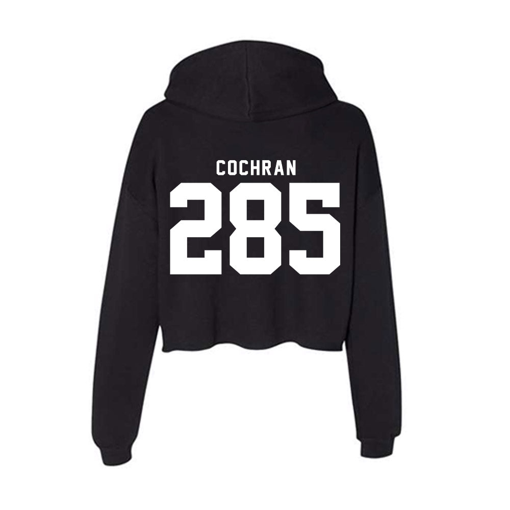 Nebraska - NCAA Wrestling : Lucas Cochran - Women's Crop Fleece Hooded Sweatshirt-1