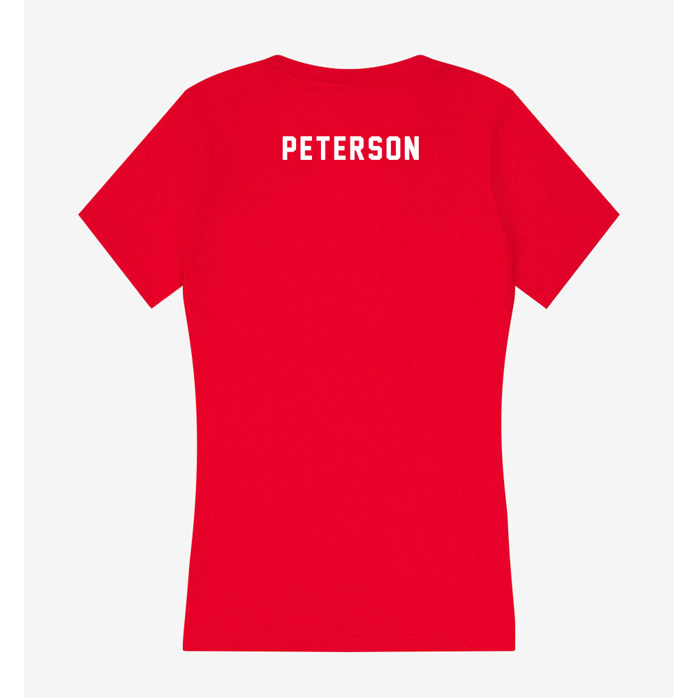 Nebraska - NCAA Women's Gymnastics : Molly Peterson - Classic Shersey Women's V-Neck T-Shirt-1