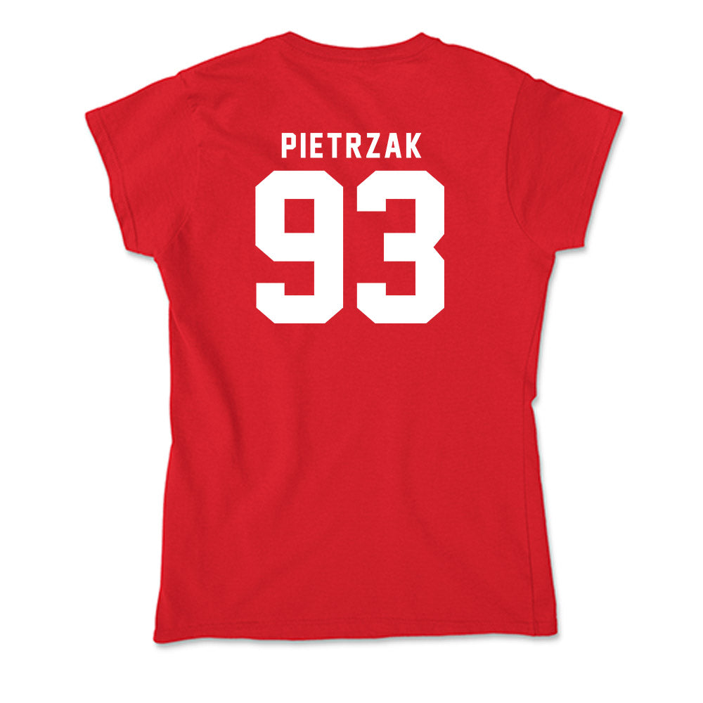 Nebraska - NCAA Football : Kade Pietrzak - Soft Style Women’s T-Shirt-1