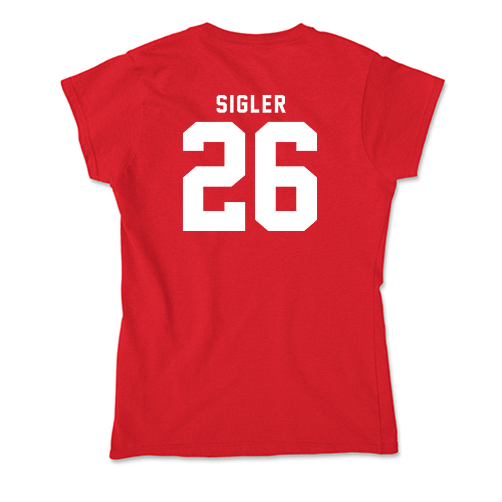 Nebraska - NCAA Women's Volleyball : Teraya Sigler - Soft Style Women’s T-Shirt-1