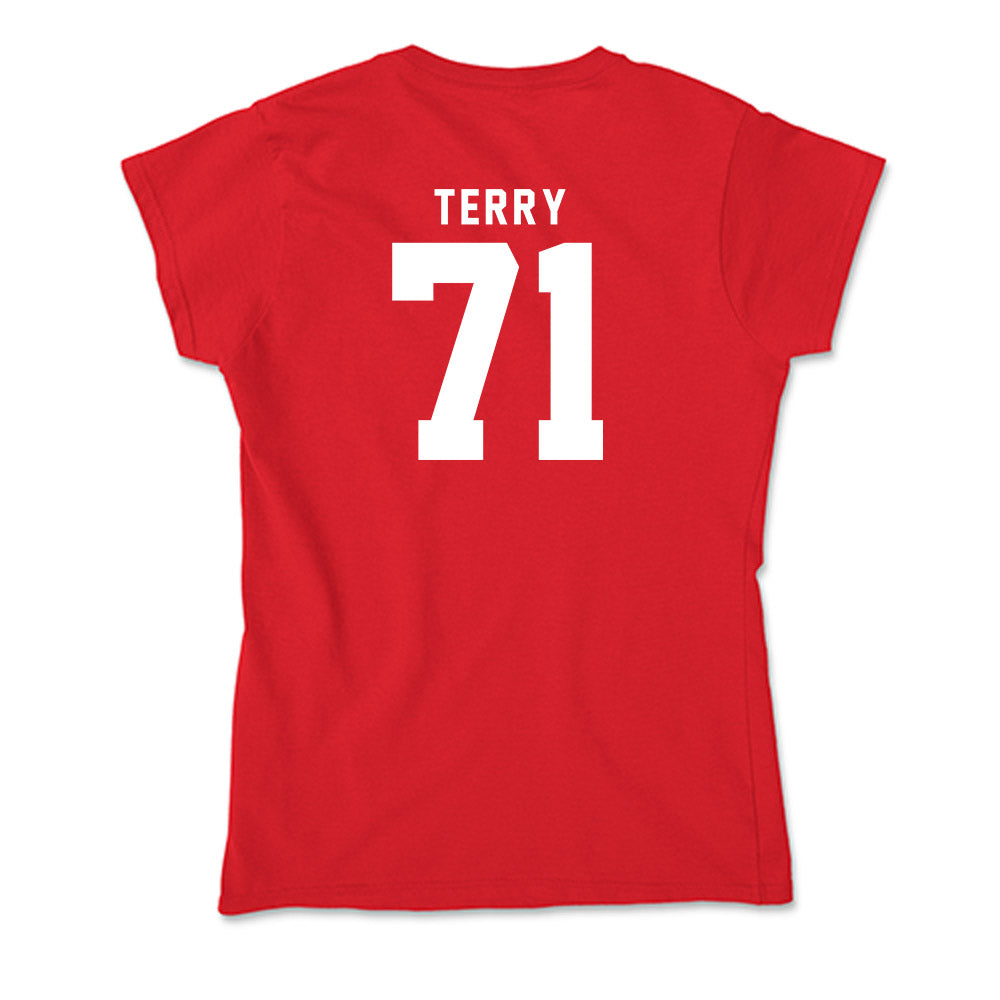 Nebraska - NCAA Football : Tyson Terry - Classic Shersey Soft Style Women’s T-Shirt-1