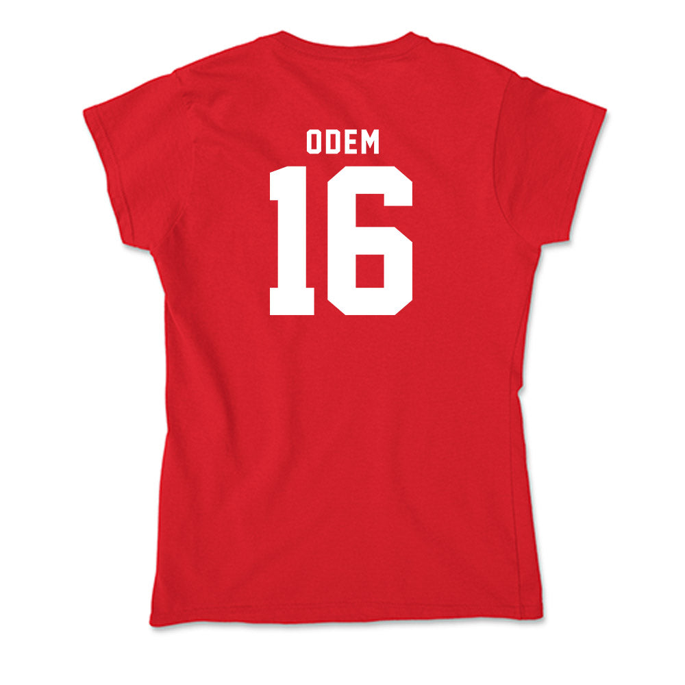 Nebraska - NCAA Football : Danny Odem - Classic Shersey Soft Style Women’s T-Shirt-1