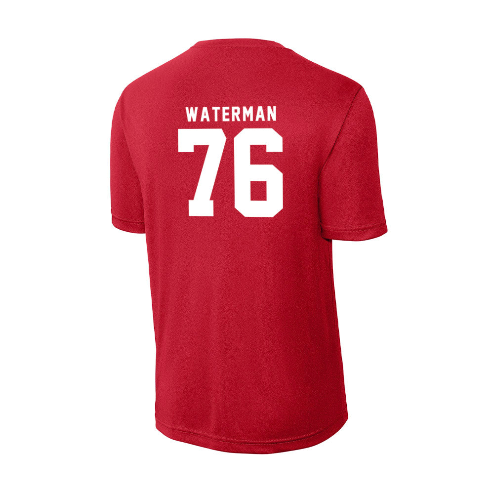 Nebraska - NCAA Football : Rex Waterman - Activewear T-Shirt-1