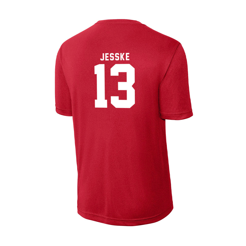 Nebraska - NCAA Baseball : Will Jesske - Classic Shersey Activewear T-Shirt-1