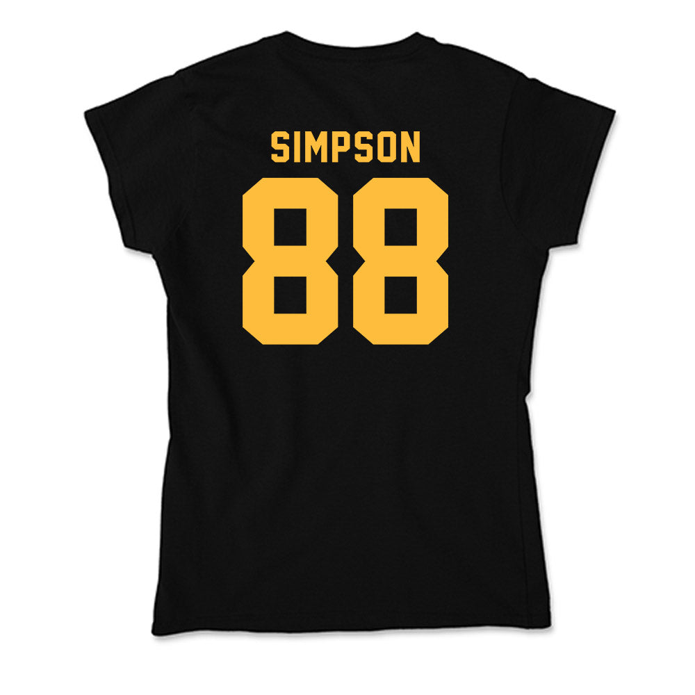 Minnesota - NCAA Football : Jacob Simpson - Soft Style Women’s T-Shirt-1
